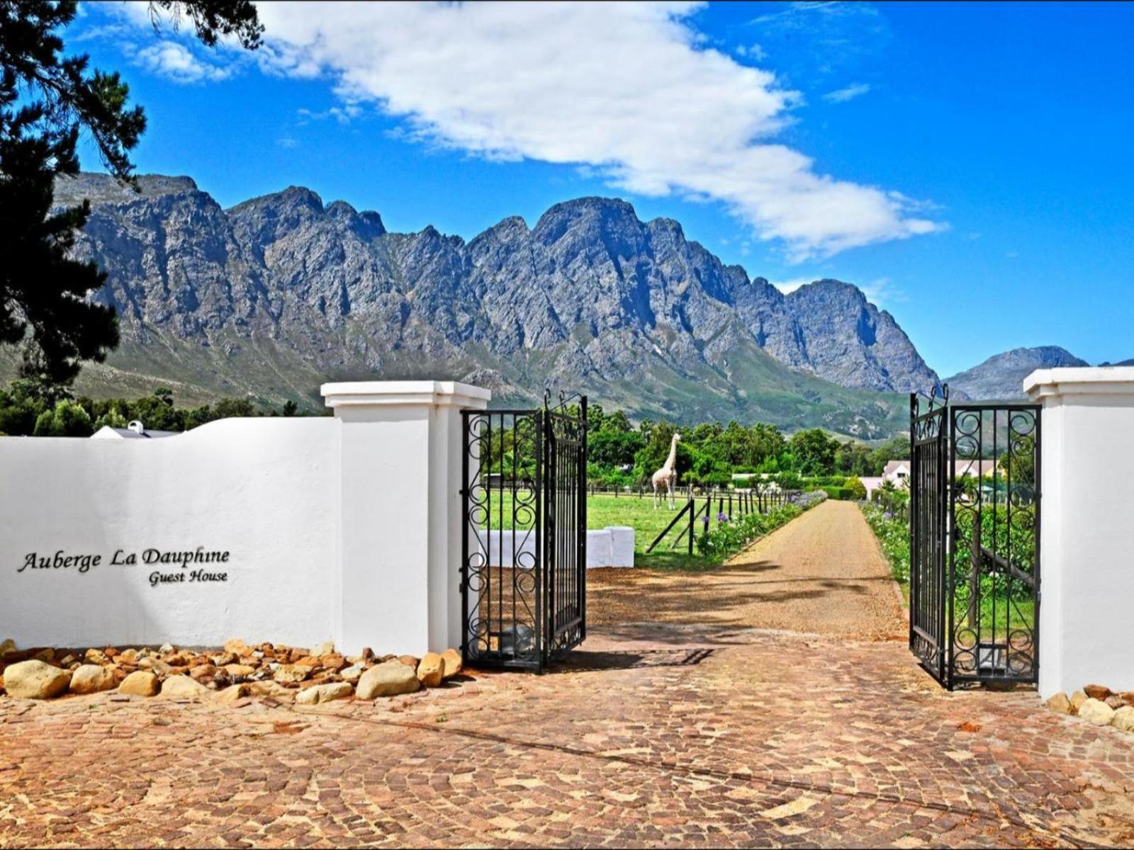 Auberge La Dauphine Guest House Franschhoek Eksteriør billede